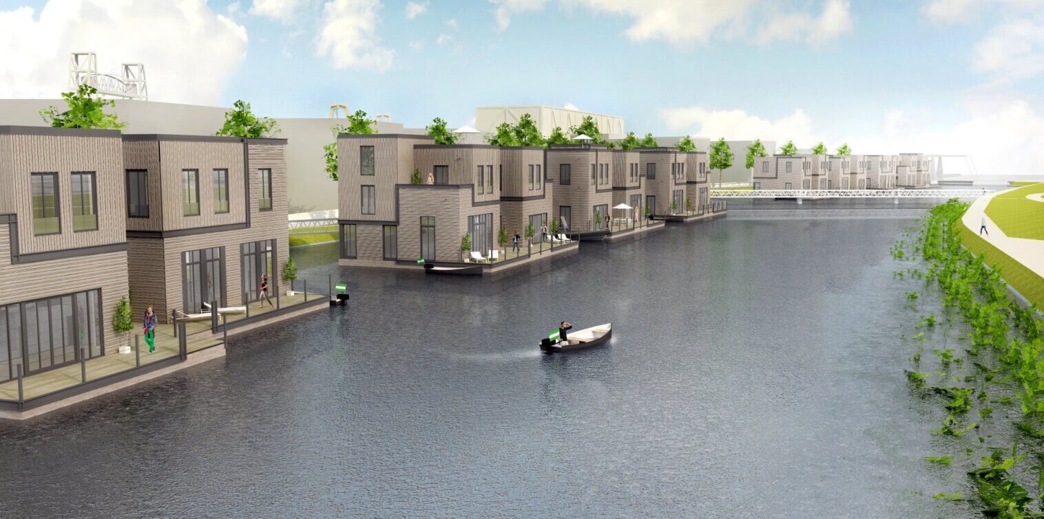 Floating houses