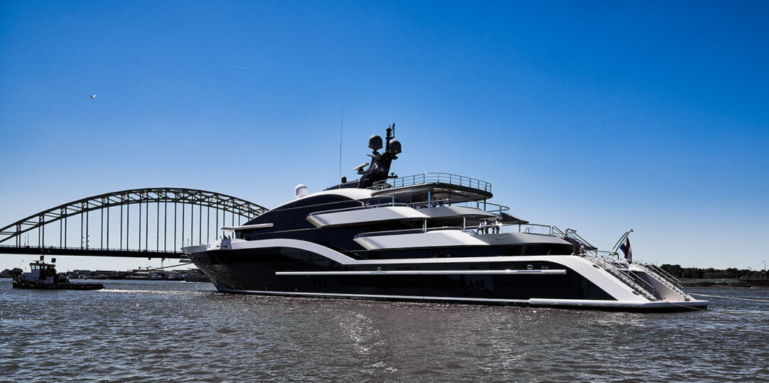 Superyacht calling Rotterdam Maritime Capital of Europe